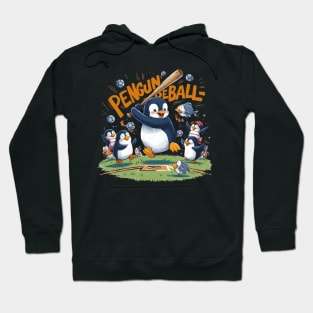 the world of penguin baseball Hoodie